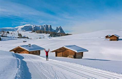 Alpe Di Siusi Seiser Alm In The Dolomites Italy