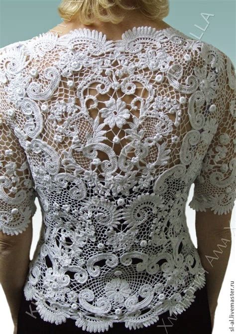Irina Irish Lace Crochet Top