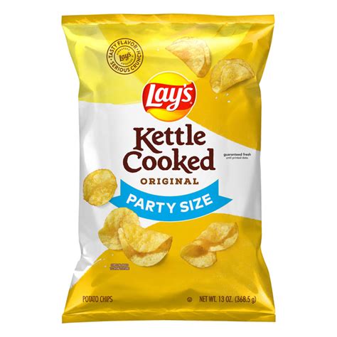 Lays Potato Chips Lightly Salted Classic Party Size Oz Meijer Ph