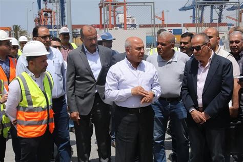 وزير النقل يتفقد تجهيزات محطة تحيا مصر متعددة الأغراض بميناء الإسكندرية الأسبوع