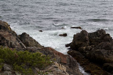 Coast High Angle Shot Nature Ocean Rock Formation Rocks Rocky