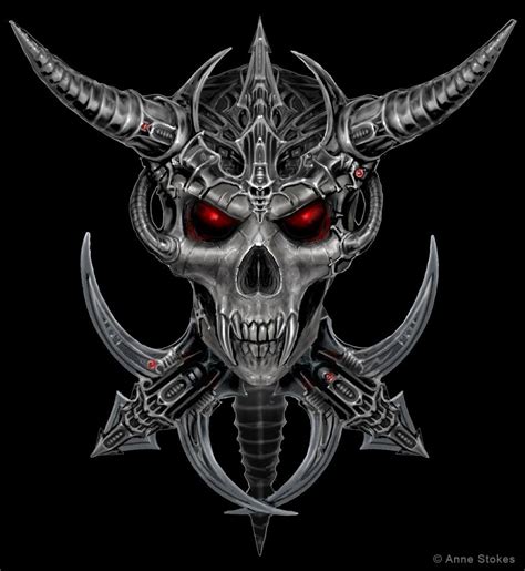 Pin By Fede Gonzalez On Dark Fantasy ☩ Gothic Skull Artwork Skulls