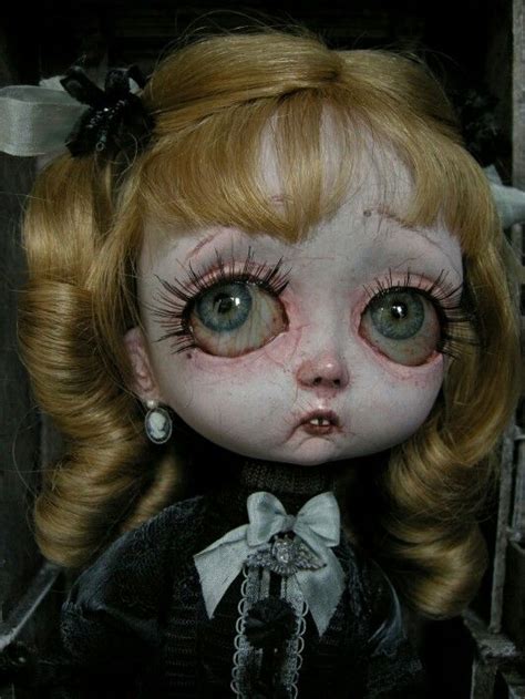 Pin By Orsini Custom Tees On Doll Eyes Scary Dolls Creepy Dolls Gothic Dolls