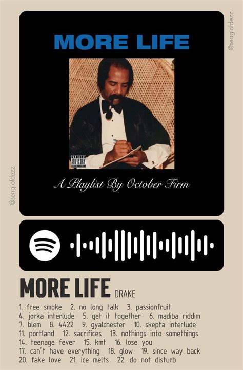 More Life By Drake More Life Drake Cool Album Covers Drakes Album