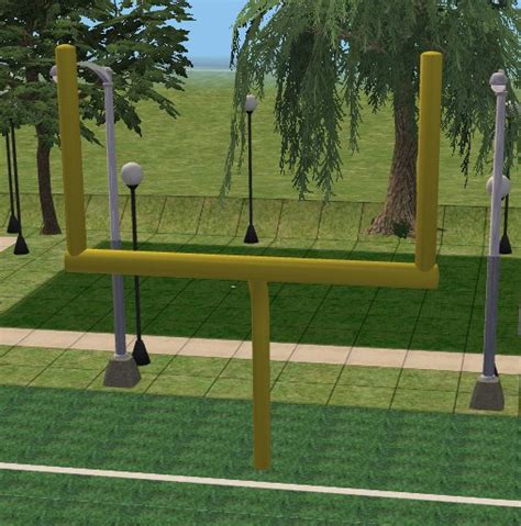 Mod The Sims Football Goal Post By Cc Designs