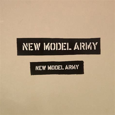 New Model Army Logo Long Patch Goth Post Punk Etsy