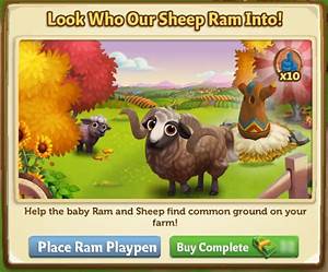 Look Who Our Sheep Ram Into Farmville 2