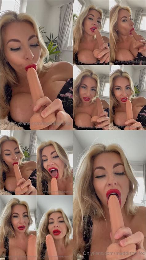Maddison Fox Onlyfans Ppv August Sexy Red Lips Fetish Porn Org
