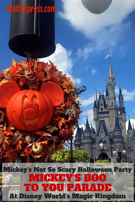 Mickeys Boo To You Parade At Disney Worlds Magic Kingdom Is On Display