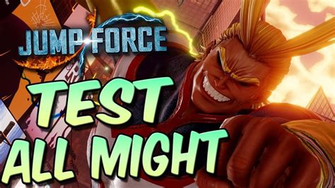 Jump Force L Dlc Pack 1 Test All Might Fr Youtube