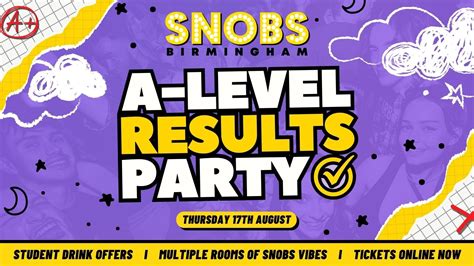 Buy Tickets Snobs Birmingham