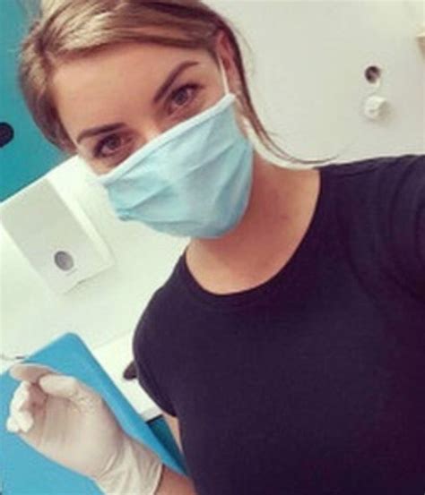 Nurse Dress Uniform Female Dentist Beautiful Nurse Nursing Dress Fashion Face Mask Leather