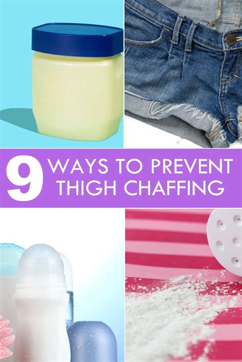 9 Ways To Prevent Thigh Chaffing Beauty Lifehacks Hacks Tips