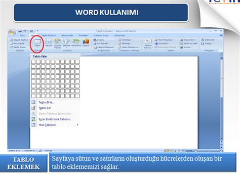 Bty Ders Notları Microsoft Word Basit Anlatım