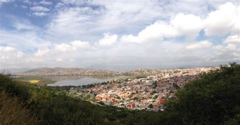Panorama View From The San Pedro Hill Stock Photo Image Of City