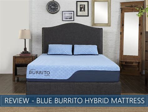 Blue Burrito Hybrid Memory Foam Mattress Review For Sleep