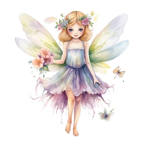 Fairy Watercolor Clipart Png Vector Psd And Clipart With Transparent