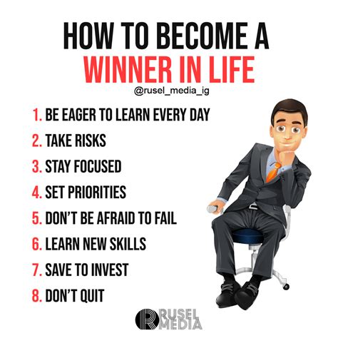 Become A Winner In Life Do These Things 👊🏼💥👊🏼⁠ Tag Someone Who Is