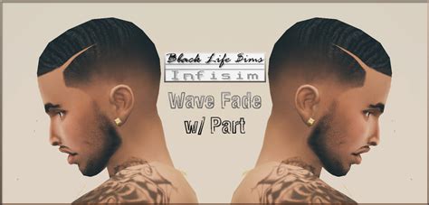 My Sims 4 Blog Wave Fade Hair For Males By Blvcklifesimz