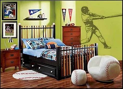 Cool Sport Bedroom Ideas For Boys 40 Baseball Themed Bedroom