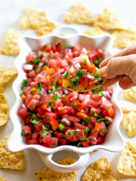 Watermelon Salsa Recipe The Girl Who Ate Everything