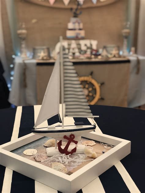 Nautical Centerpiece Centerpieces Table Decorations Event Decor