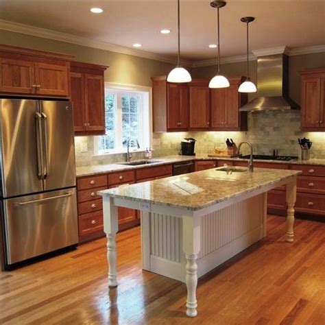 Great oak unfinished kitchen cabinet idea image must see. White Oak Flooring, 3 coats poly, no stain. Quite similar ...