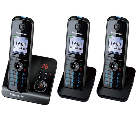 Buy Panasonic Kx Tg8163eb Cordless Phone With Answering Machine
