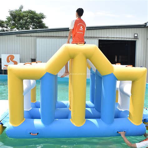 inflatable water games equipment climber commercial water park outdoor amusement park china