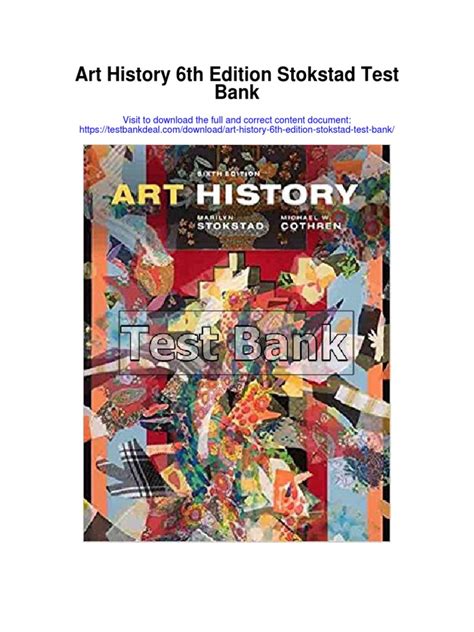 Art History 6th Edition Stokstad Test Bank Pdf Paleolithic Stone Age
