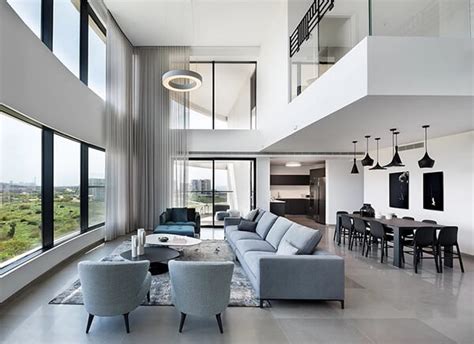 Modern Duplex Apartment In Tel Aviv Israel Design Swan