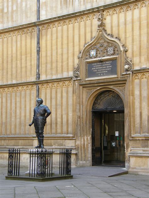 Old Bodleian Library Entrance Bodleian History Faculty Library At Oxford