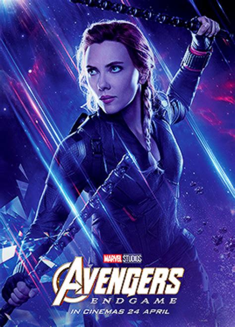 Black Widow ~avengers Endgame 2019 Character Posters Avengers
