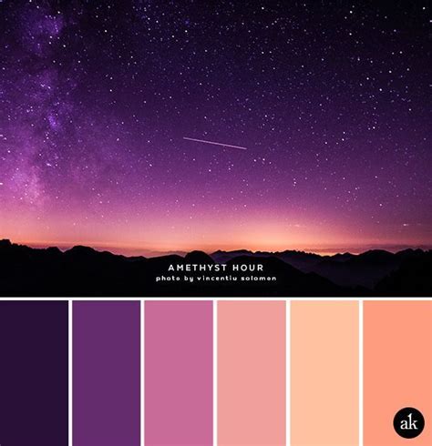 A Night Sky Inspired Color Palette Akula Kreative Color Inspiration