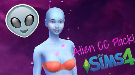 Sims 4 Cc Pack Alien Cc Youtube