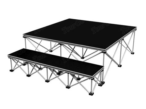 Tourgo Church Stage Design 12ft X 12ft Mobile Stage Platform For Stage