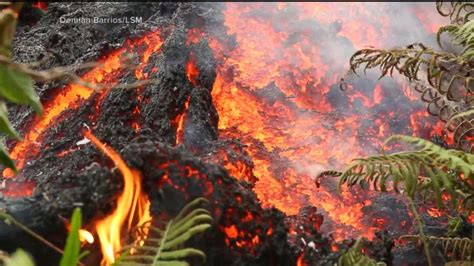 At Least Two New Fissures Opening In Hawaii Video Abc News
