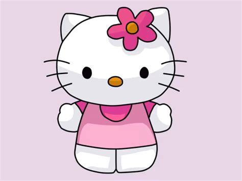Cara Menggambar Hello Kitty Dengan Gambar Wikihow