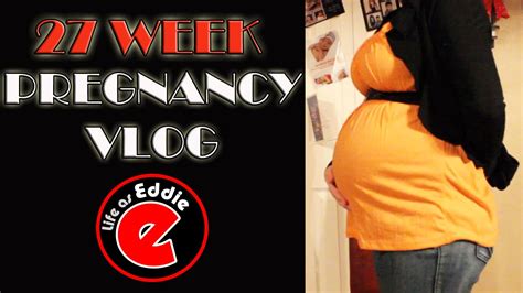 27 week pregnancy vlog hello third trimester youtube