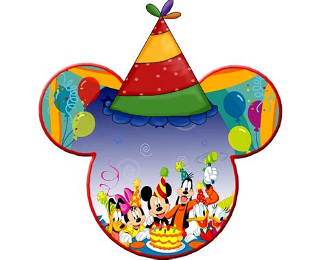 Cabezas De Mickey Con Personajes Disney Ideas Y Material Gratis