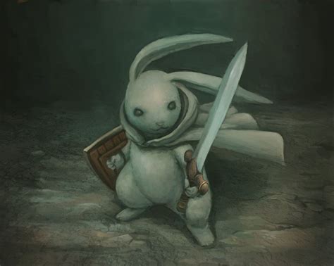 110928 Rabbit Knight By ~pc 0 On Deviantart Rpg Character Character