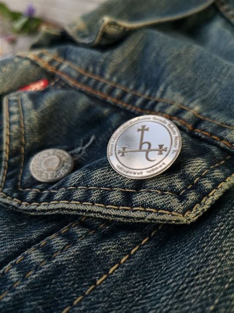 Silver Lapel Pin Of Lilith To Empower Yourself With The Powers Etsy