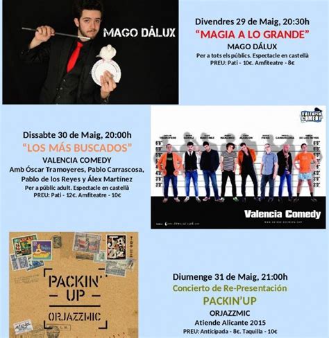 El Fin De Semana Depara Magia Humor Y Música En El Arniches Alicante Mag
