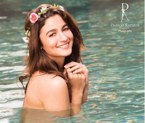 Alia Bhatt Poses Topless In Photoshoot Indian Express