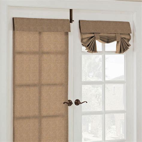 The french door curtain panel features a faux silk dupioni with a luxurious sheen and rich texture. Parasol Key Largo French Door Window Panel in Caramel - 26 ...