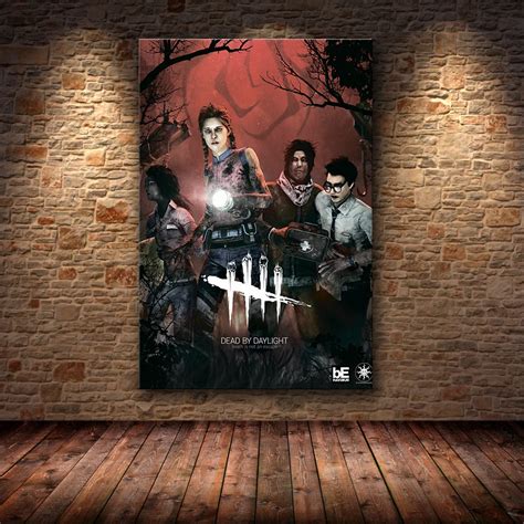 Canvas Print Painting Dead Daylight Poster Painting Calligraphy