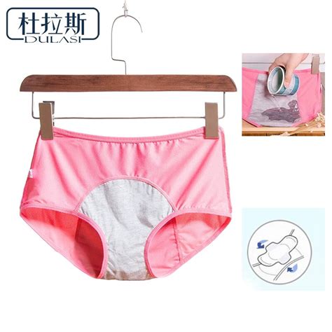 leak proof menstrual period panties women underwear physiological pants cotton health seamless