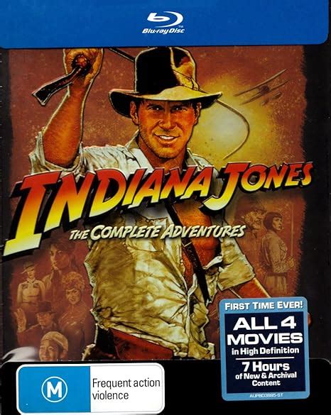 Indiana Jones The Complete Adventure Blu Ray Boxset Limited Edition