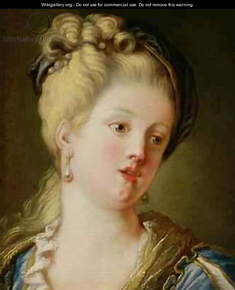 Portrait Of A Young Woman Jean Honore Fragonard
