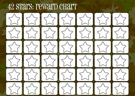 Reward Star Chart Printable
